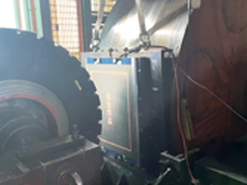 Thin-film pressure sensor for automotive tire contact pressure testing