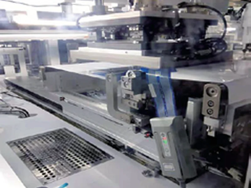 Pressure mapping system for electronics display lamination process