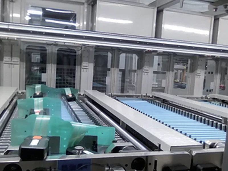 Pressure monitoring sensor for new energy battery module lamination